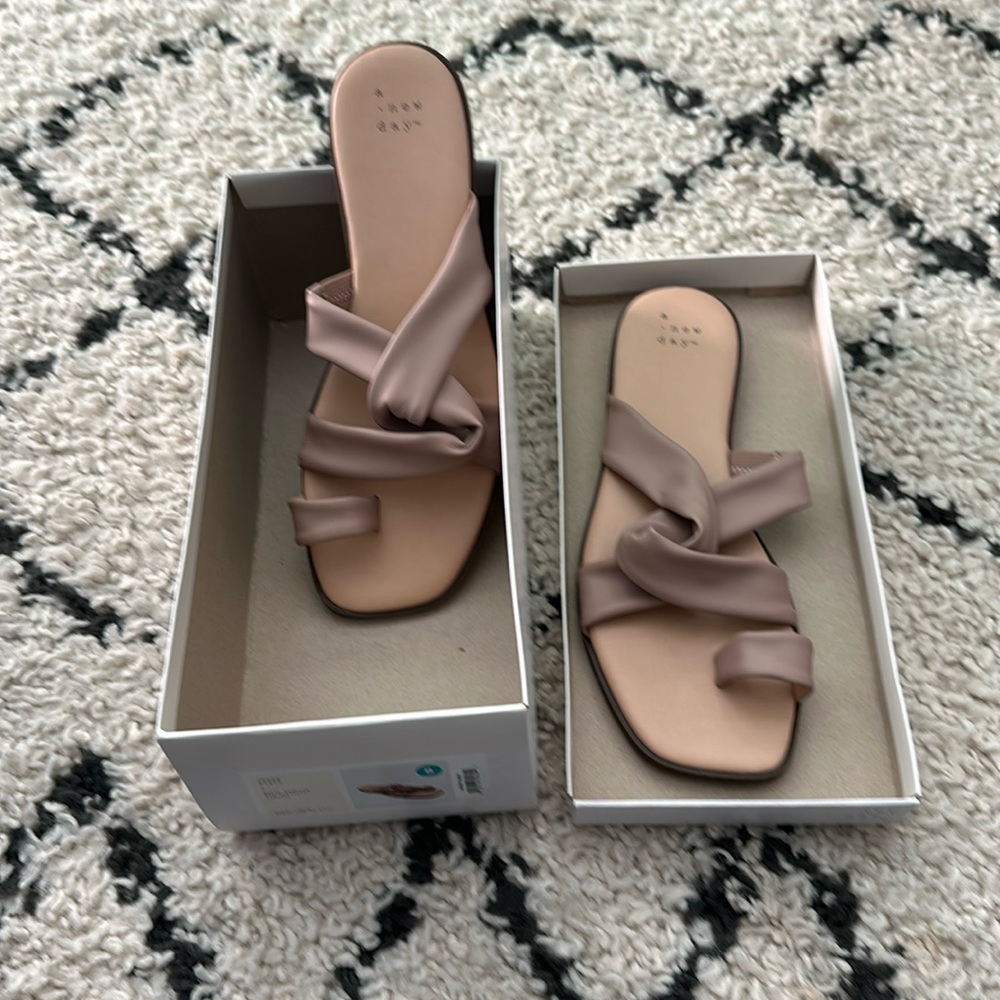 A New Day Sandals, brand new!
